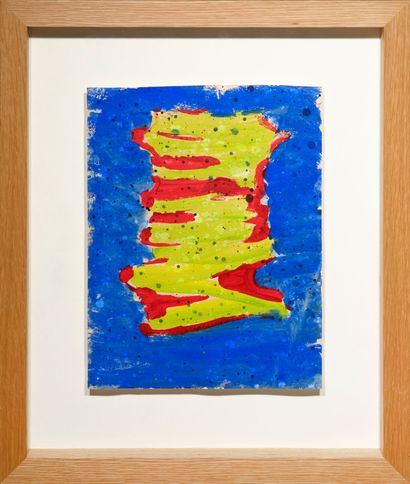 Sam FRANCIS (1923-1994) 
New York, 1958-1959
Gouache...