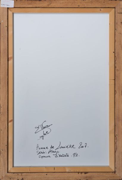 Sophie ELBAZ (Born 1960)
Man of light, 2007
i...