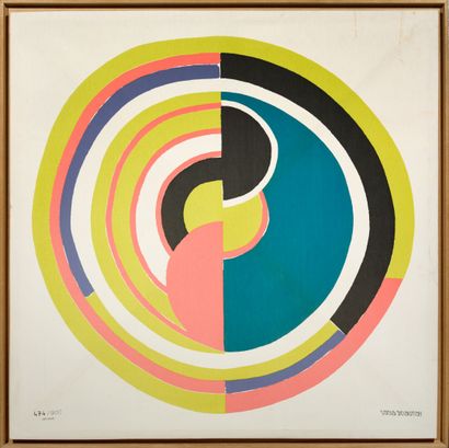 Sonia DELAUNAY (1885-1979) 
Signal
Hand-printed...