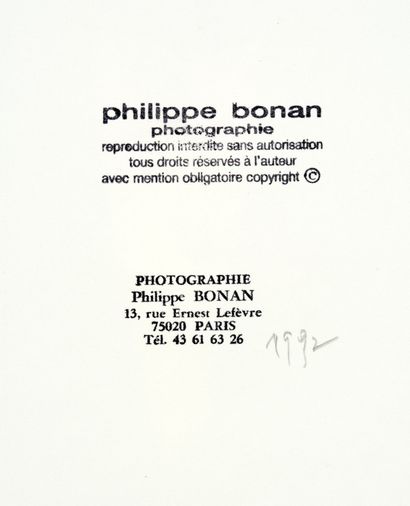 Philippe BONAN (Born 1968)
Erro, 1992
Vintage...