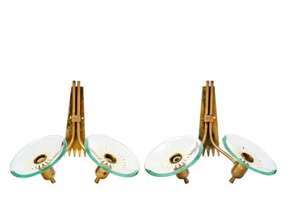Pietro CHIESA (1892-1948)
Pair of two-arm...