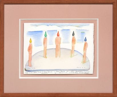 Jean-Michel FOLON (1934-2005)
Project for...