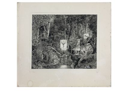 Philippe MOHLITZ (1941-2019)
Saint Hubert
Etching...