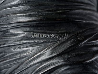 Igor MITORAJ (1944 - 2014)
Veiled face
Bronze...