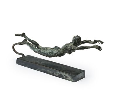 Mustafa ALI (Born 1956)
The swimmer, 2009
Bronze...