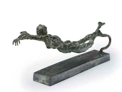 Mustafa ALI (Born 1956)
The swimmer, 2009
Bronze...