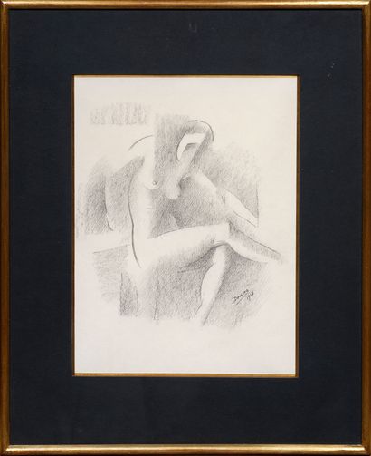 Marthe DONAS (1885-1967)
Nude Woman
Pencil...