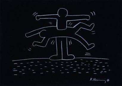Keith HARING (1958-1990)
Untitled, 1983
Interlocking...