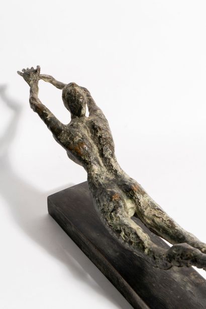 Mustafa ALI (Born 1956)
The swimmer, 2009
Bronze...