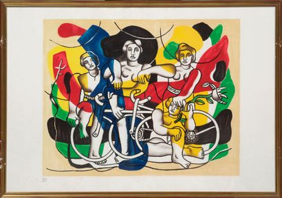 Fernand LÉGER (1881-1955)
Color lithograph
Signed...