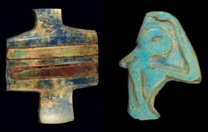 EGYPTE
Lot composé de DEUX INCRUSTATIONS...