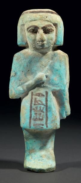 EGYPTE
GRAND SHAOUABTI-CONTREMAÎTRE AU NOM...