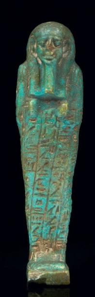 EGYPTE
OUSHEBTI AU NOM DE HOROUDJA, NÉ DE...