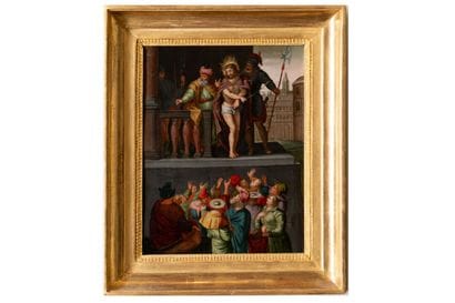 Flemish school circa 1600
Ecce Homo
Copper
H_25...