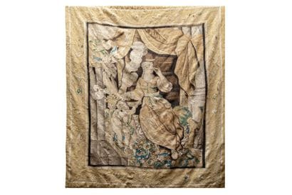 Tapestry panel from Felletin (Creuse region,...