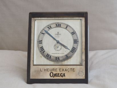 Omega, 8-day window clock 