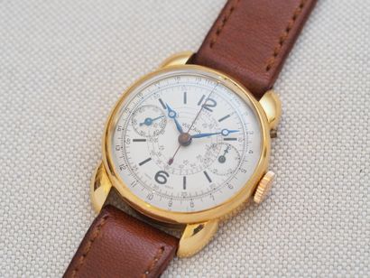 VULCAIN Mononpoussoir Chronograph
Case :...