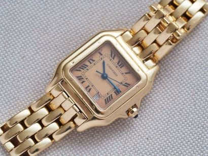 CARTIER Panthère ref. 8839
Case: 18k (750°°)...