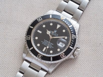 ROLEX Submariner ref. 16800 circa 1979
Case:...
