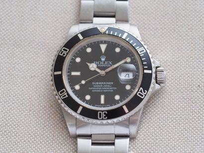 ROLEX Submariner ref. 16800 circa 1979
Case:...