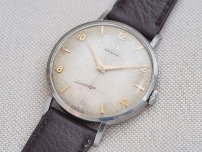 OMEGA Jumbo ref. 2808-1
Case: Steel. Press-on...