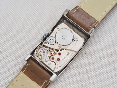 MOVADO Chronometer
Case: Steel. Rectangular....
