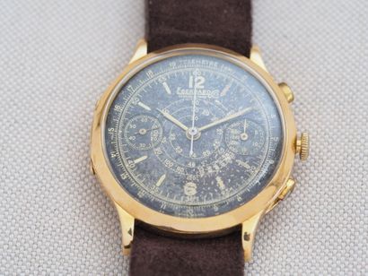 EBERHARD Jumbo Chronograph
Case : 18k yellow...