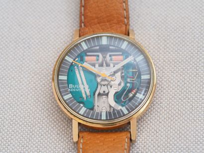 BULOVA Accutron M4
Boitier : Plaqué or. Fond...