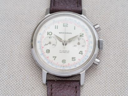 WAKMANN
Case: Steel. Round case. Screw-down...