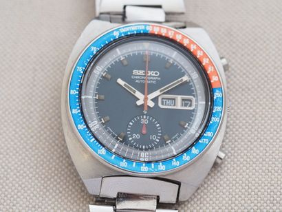 SEIKO Pogue ref. 6139-6002
Case: steel. Cushion-shaped...