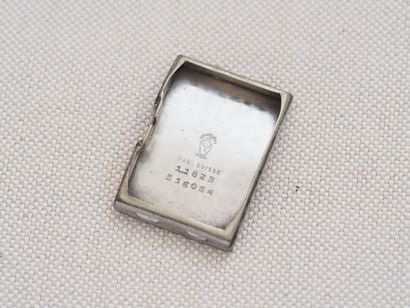 MOVADO Chronometer
Case: Steel. Rectangular....