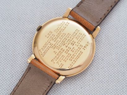 MOVADO ref. R8633
Case: 18k yellow gold....