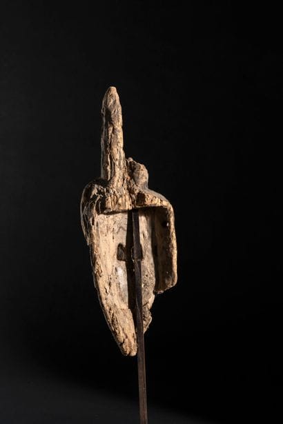 Dogon, Mali
Animal mask in highly eroded...