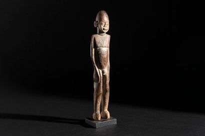 Lobi, Burkina Faso
Standing male figure
Hardwood...
