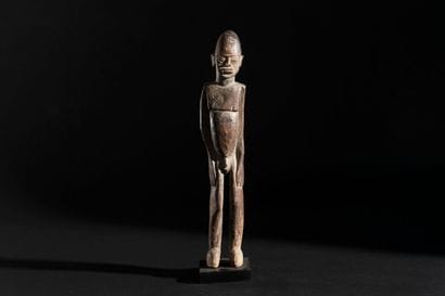 Lobi, Burkina Faso
Standing male figure
Hardwood...