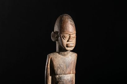 Lobi, Burkina Faso
Standing male figure
Hardwood...