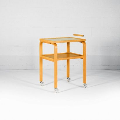ALVAR AALTO (1898-1976) Finlande
Table roulante...