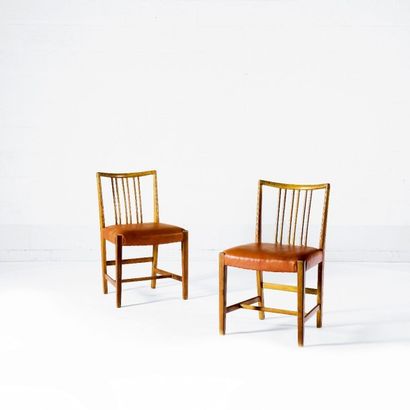 HANS J. WEGNER (1914-2007) Danemark
Paire...