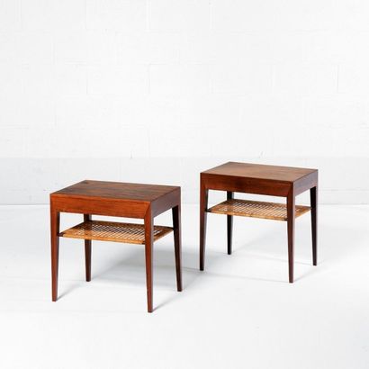SEVERIN HANSEN JR. Danemark
Paire de tables...