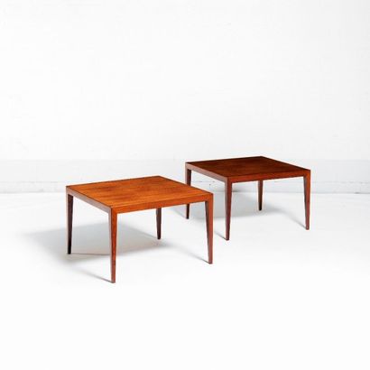 SEVERIN HANSEN JR. Danemark
Paire de tables...