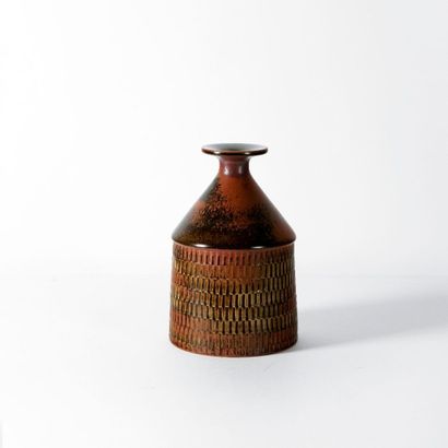 STIG LINDBERG (1916-1982) Suède
Grand vase...