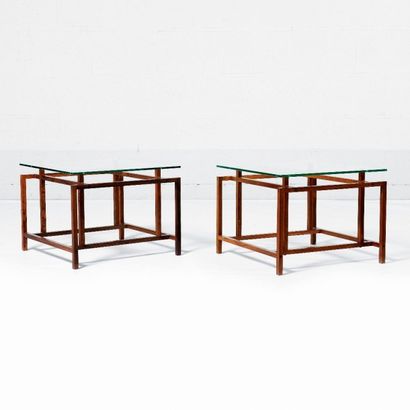 HENNING NORGAARD - Danemark
Paire de tables...