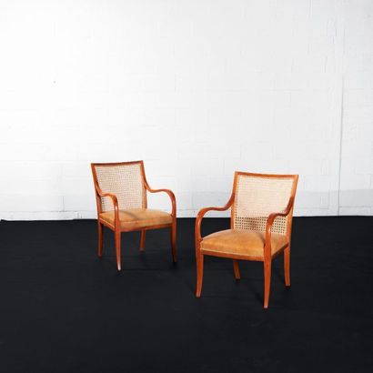 FRITS HENNINGSEN (1889-1965) Danemark
Paire...