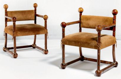 JOSEF FRANK (1885-1967) Attribué à Suède
Paire...