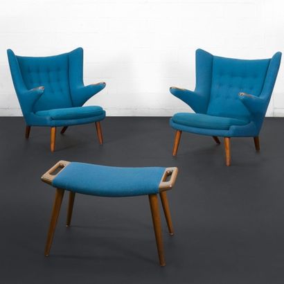 HANS J. WEGNER (1914-2007) Danemark
Ensemble...