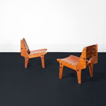MOGENS-VOLTELEN (1905-1995) Attribué à Danemark
Paire...