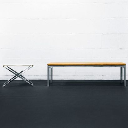 POUL KJAERHOLM (1929-1980) Danemark
Tabouret...