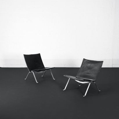POUL KJAERHOLM (1929-1980) Danemark
Paire...