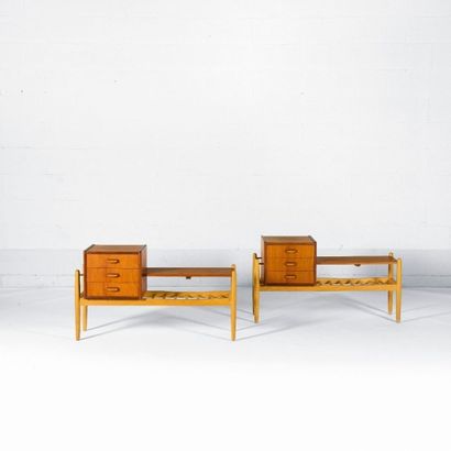 ARNE VODDER (1926-2009) Danemark
Paire de...