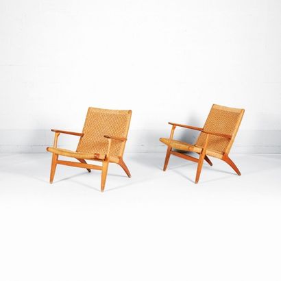 HANS J. WEGNER (1914-2007) Danemark
Paire...